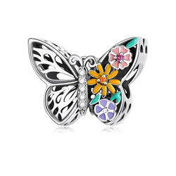 Biżuteria SayU Charms zawieszka Motyl srebro 0,925
